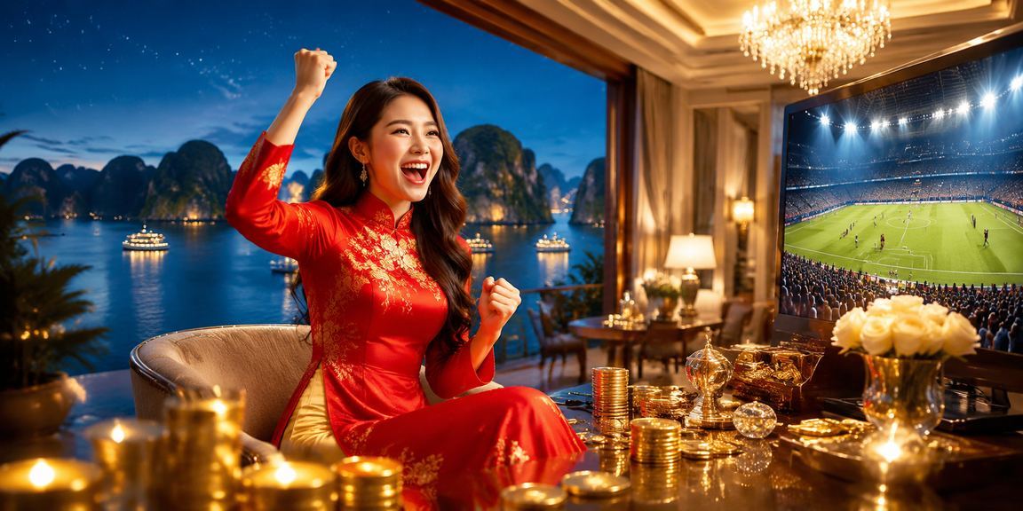 Cảnh quý phái vịnh Hạ Long với người mẫu mặc áo dài