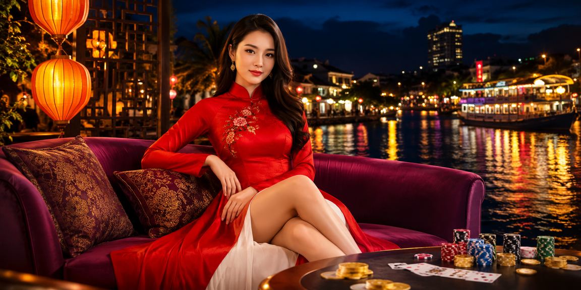 Người chơi tham gia cá cược tại Sài Gòn trong trang phục truyền thống áo dài
